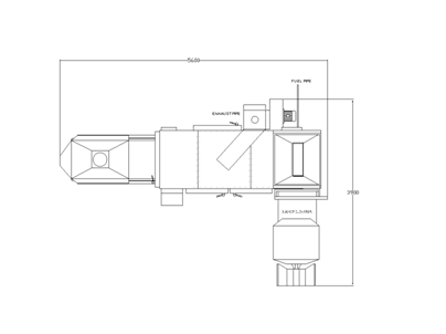 Hot Air Roasters Tunnel Type-TA3-300-2